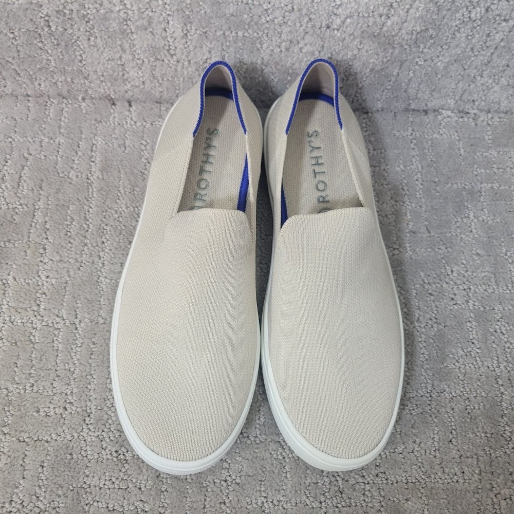 Rothy's The Sneaker Women's Size 9 Sand Round Toe Slip On Comfort Shoes - Picture 3 of 7